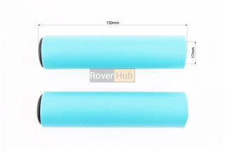 Ручки керма 130мм, пінорезинові, сині