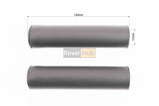 Ручки керма 130мм, пінорезинові, чорні