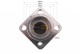 Редукторная косилка - Корпус нижнего левого вала L-133mm