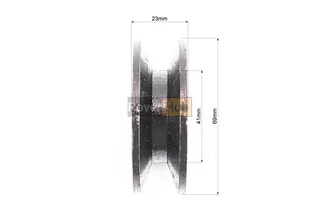 Роторная косилка - Ролик натяжного механизма под ремень SPВ