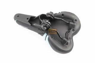 Сиденье MTB 240x140мм, чёрно-синее-белое BSK-901-В