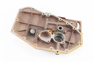 Крышка блока двигателя правая (со стороны заводного рычага), длинная, 12отв., чугун R180NM, НЕ ЗАГЛУШЕН МАСЛЯНЫЙ КАНАЛ