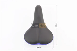 Сиденье MTB 255x180мм, чёрно-синее AVY-6753