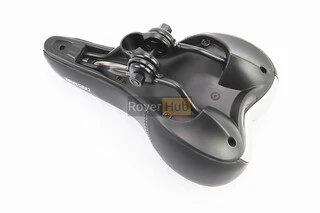 Сиденье MTB 265x160мм с гелевыми вставками, чёрно-серое CROSSRIDE BSK-N31