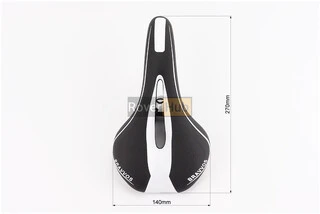 Сиденье MTB 270x140мм, чёрно-белое YF-1018