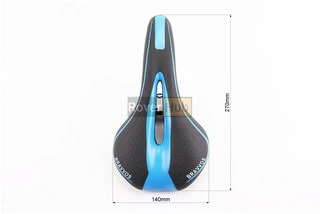 Сиденье MTB 270x140мм, чёрно-синее YF-1018