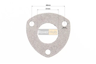 Прокладка глушителя R175A/R180NM 3отв., колено-глушитель