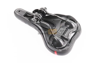 Сидіння MTB 270x160мм, чорно-червоне CPO-2032