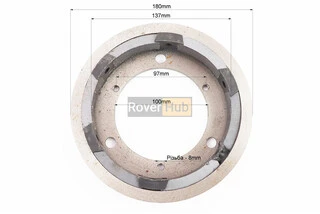 Ротор маховика (генератора) R175A/R180NM Тип 1