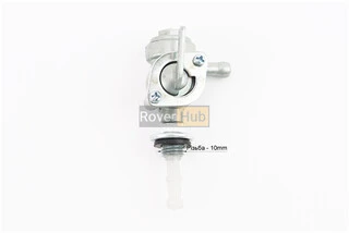 Кран бака топливного М10, левый с отстойником