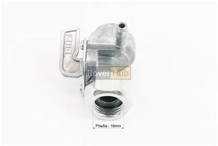 Кран бака топливного гайка М16, левый