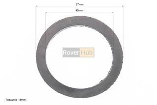 Кільце (манжет) ущільнювальне перехідника 2"